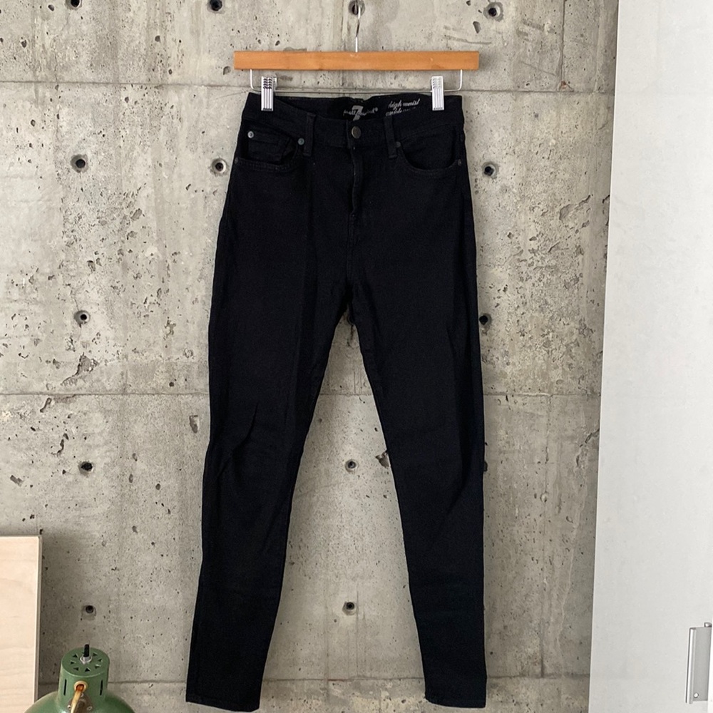 7 For All Man Kind High Wasted Jeans